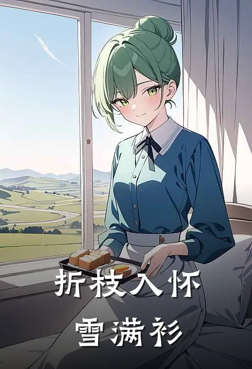 折枝入怀雪满衫