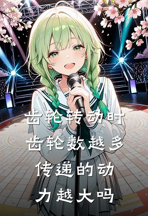 齿轮转动时,齿轮数越多,传递的动力越大吗