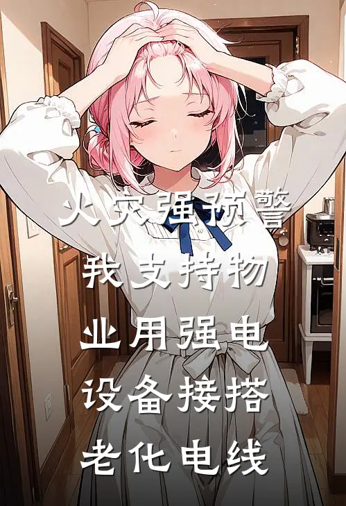 火灾强预警，我支持物业用强电设备接搭老化电线